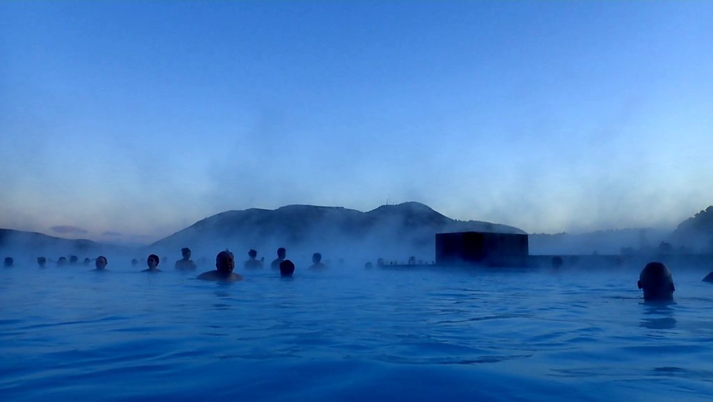 Islandia baseny geotermalne Blue Lagoon