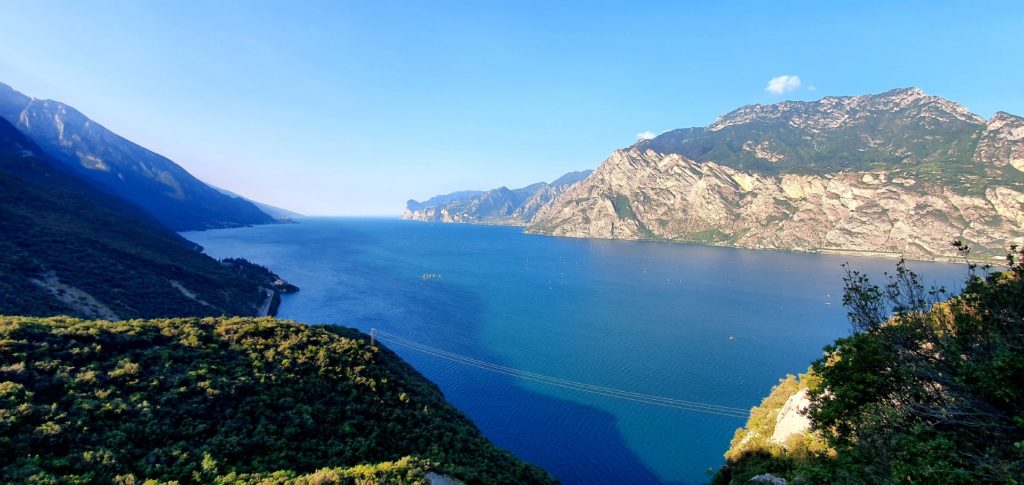 Widok na Lago di Garda.