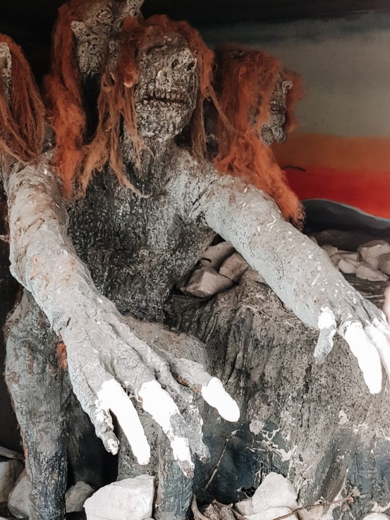 Wigura trolla w kopalni kobaltu.