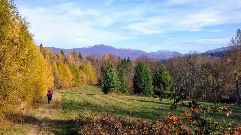 Jesienne Bieszczady.