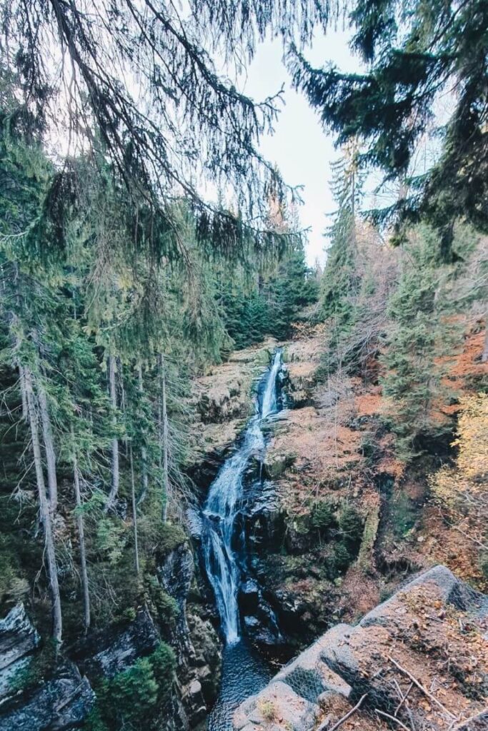 Sudety - Wodospad Kamieńczyka.