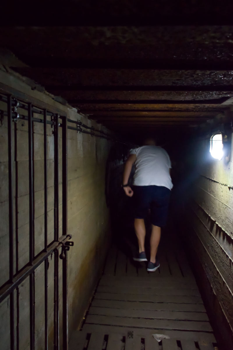 Tunek podziemny w Mamerkach.