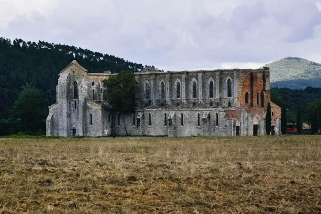 Toskania opactwo San Galgano