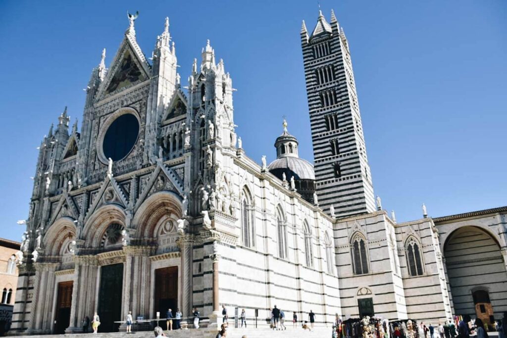 Toskania Siena katedra il Duomo
