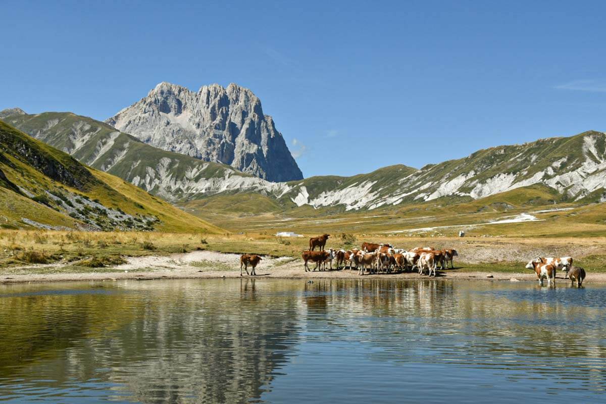 Abruzja, Gran Sasso Corno Grande.