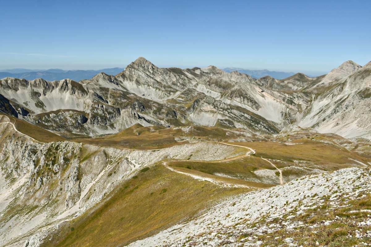 Góry Gran Sasso.
