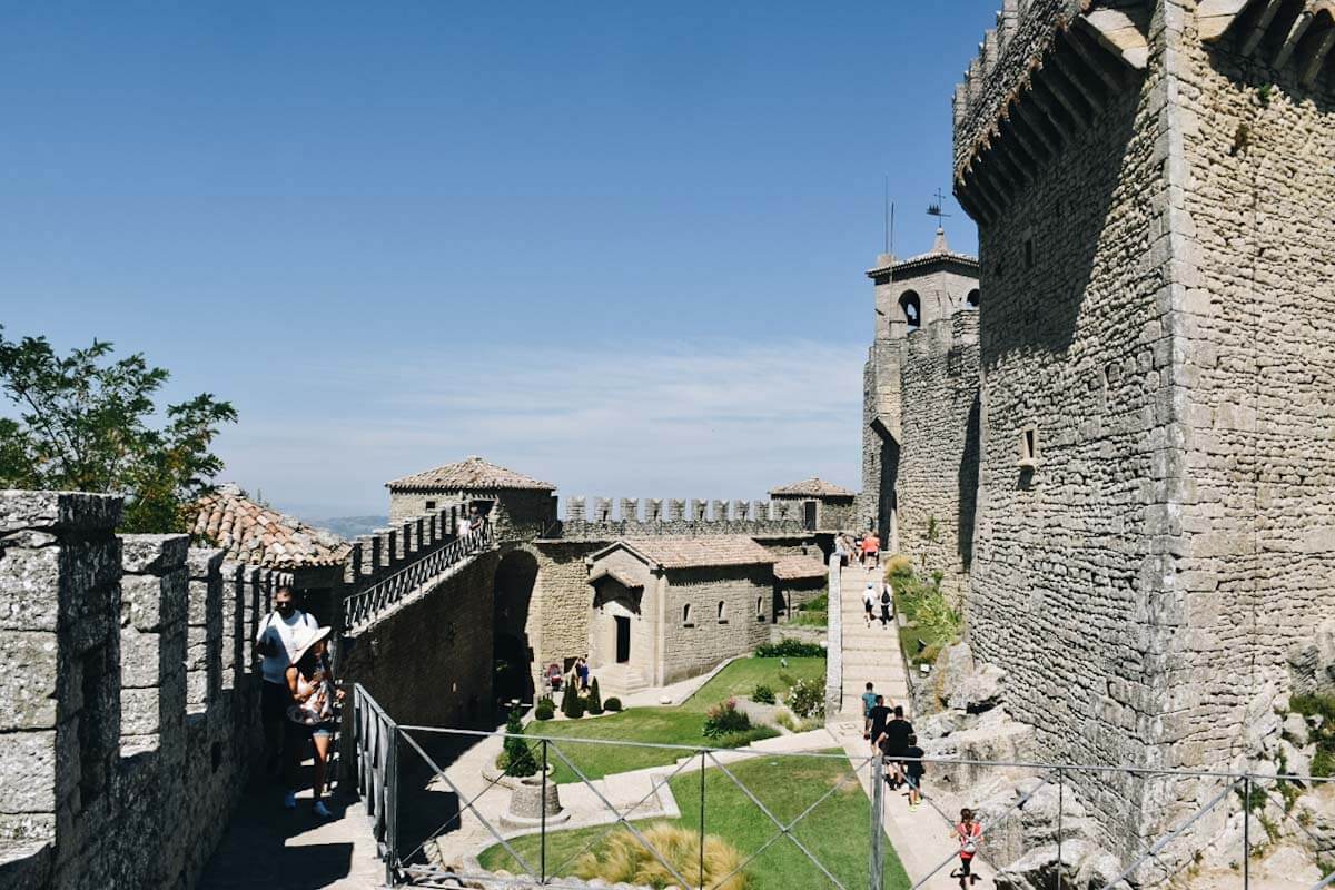 Prima Torre La Rocca Guaita San Marino.