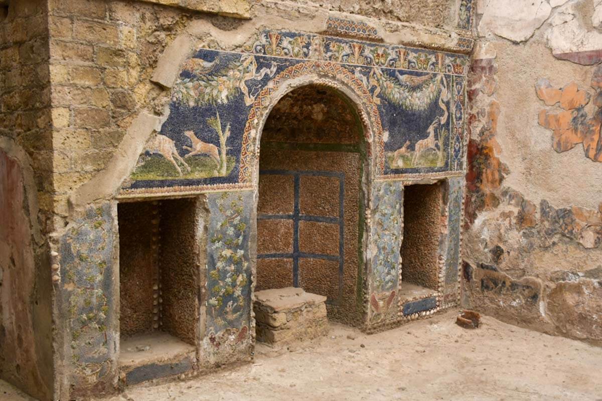 Starożytne ruiny w Herkulanum