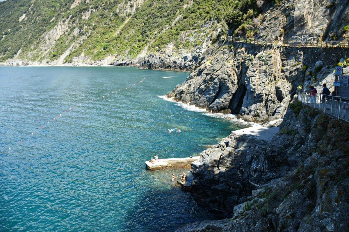 Wybrzeże Cinque Terre.
