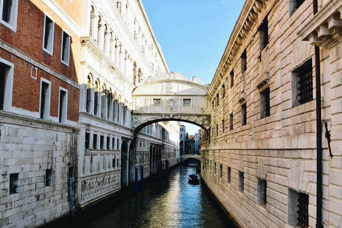 Most Westchnień w Wenecji.