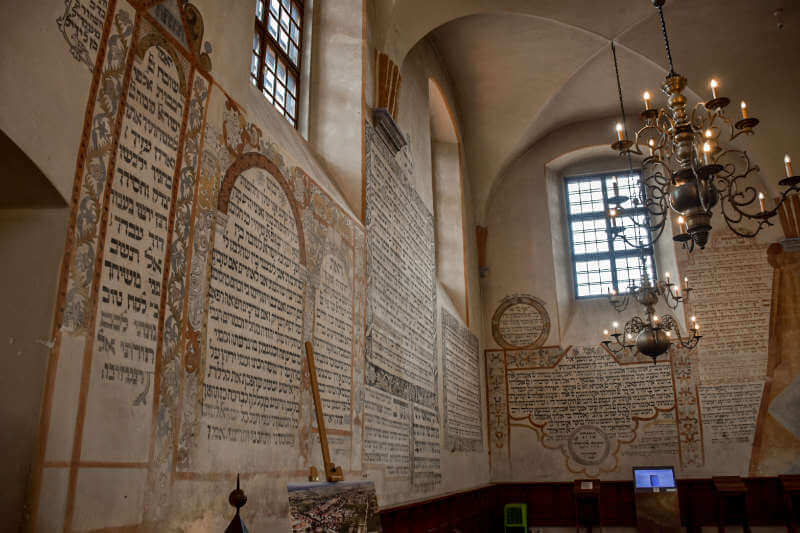 Tykocin, wnętrze Wielkiej Synagogi.