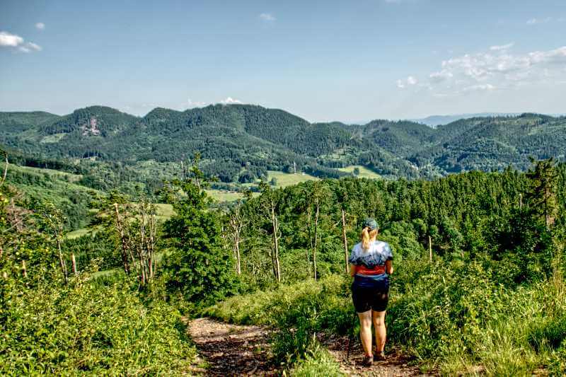 Widok na Góry Kamienne.