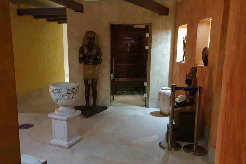 Strefa saun w Suntago.