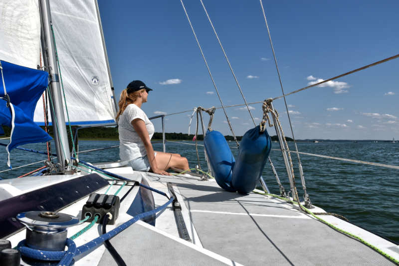 żagle w warmińsko-mazurskim.