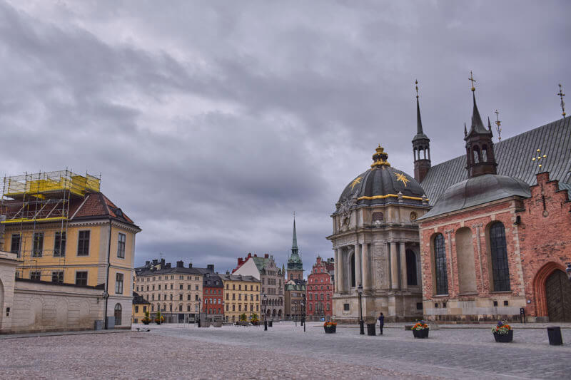 Sztokholm, dzielnica Gamla Stan.