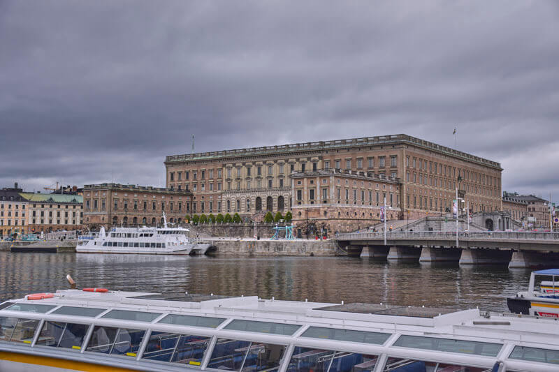 PAłąc królewski w stolicy Szwecji.