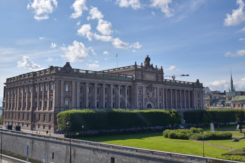 Parlament Szwecji.