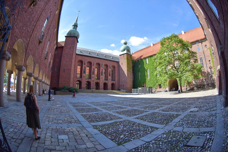 Sztokholm, ratusz.