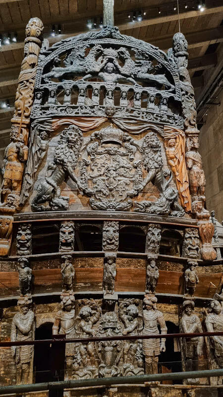 Zatopiony galeon Vasa.