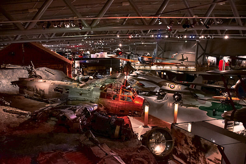 Muzeum Lotnictwa w Bodo.
