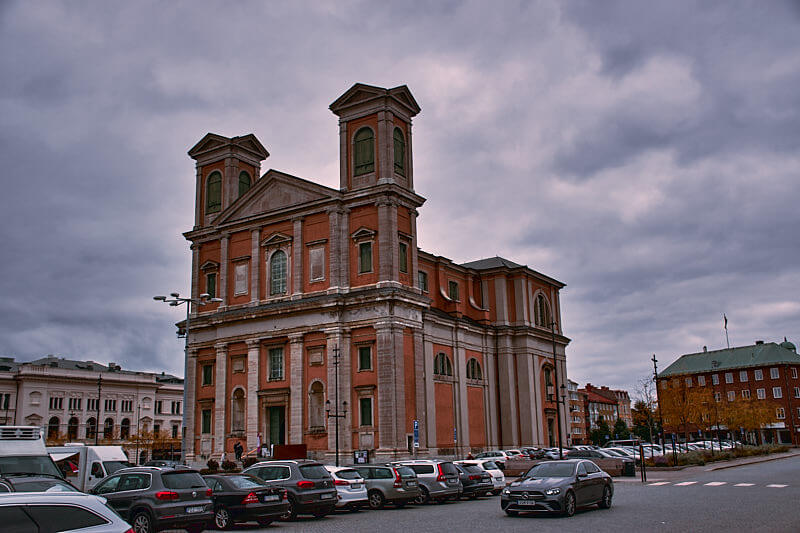 Kośćiół w Karlskronie.