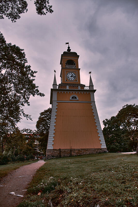 Karlskrona, wieża zegarowa.