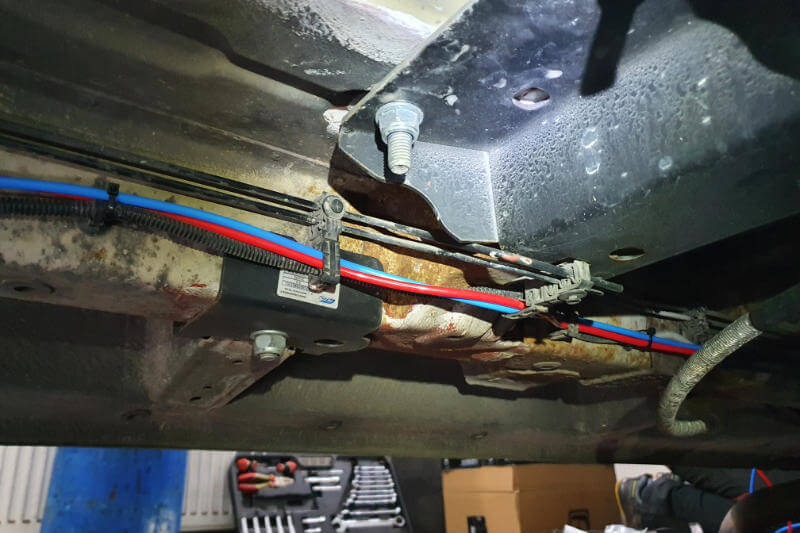 Zawieszenie pneumatyczne w kamperze przewosy.