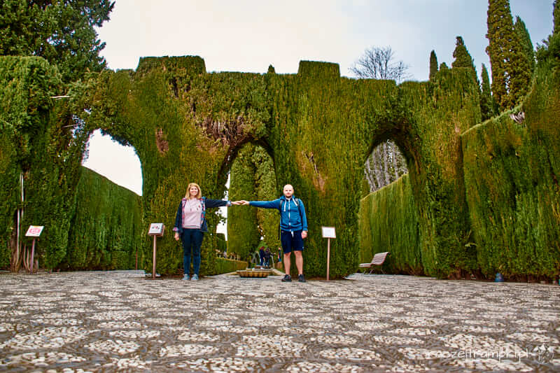 Grenada, ogrody Alhambra