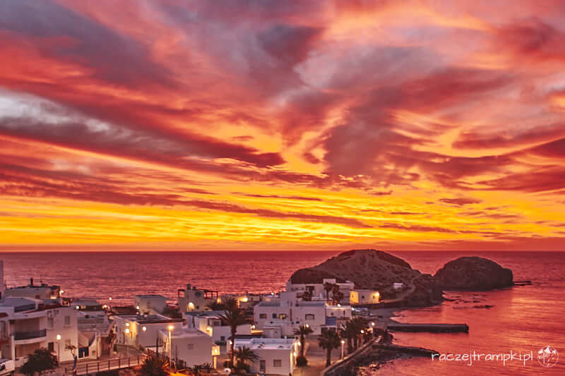 La isleta del Moro wschód słońca