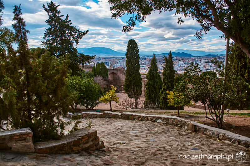 Zamek Gibralfaro w Maladze