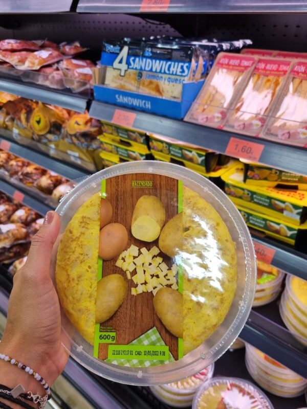 Co kupić w Hiszpanii, tortilla de patatas