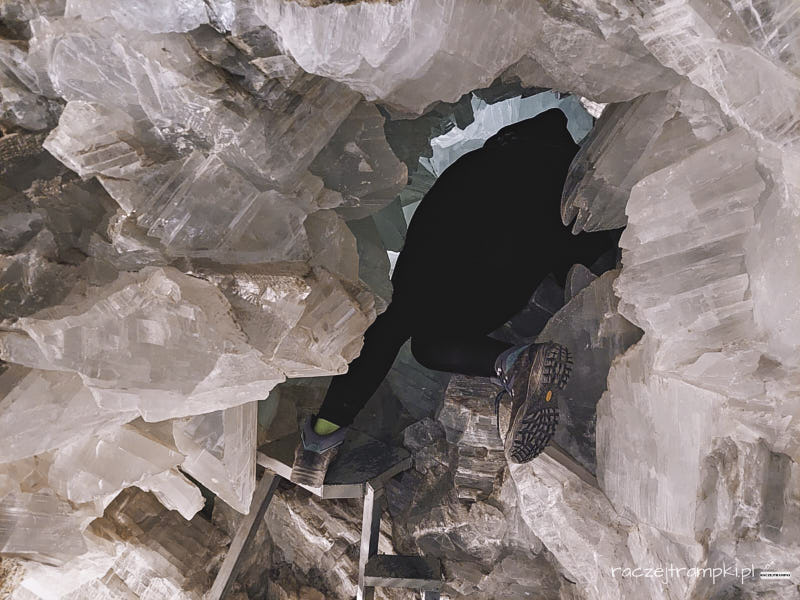 La geoda de pulpi jaskinia w andaluzji