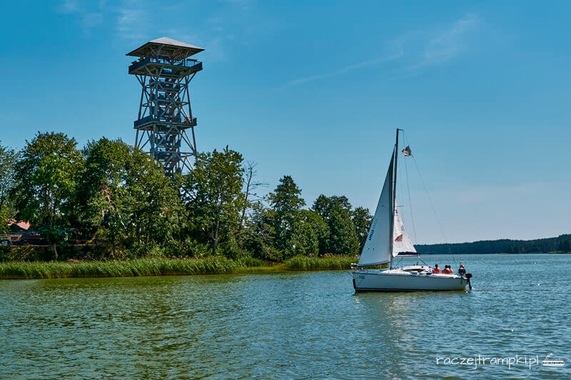 rejs po kaszubskim jeziorze