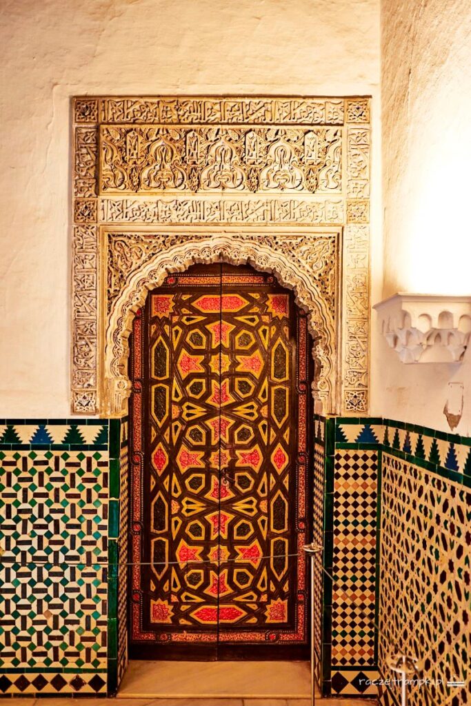sewilla alkazar drzwi ozdobne