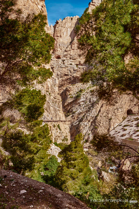Widok z caminito del rey