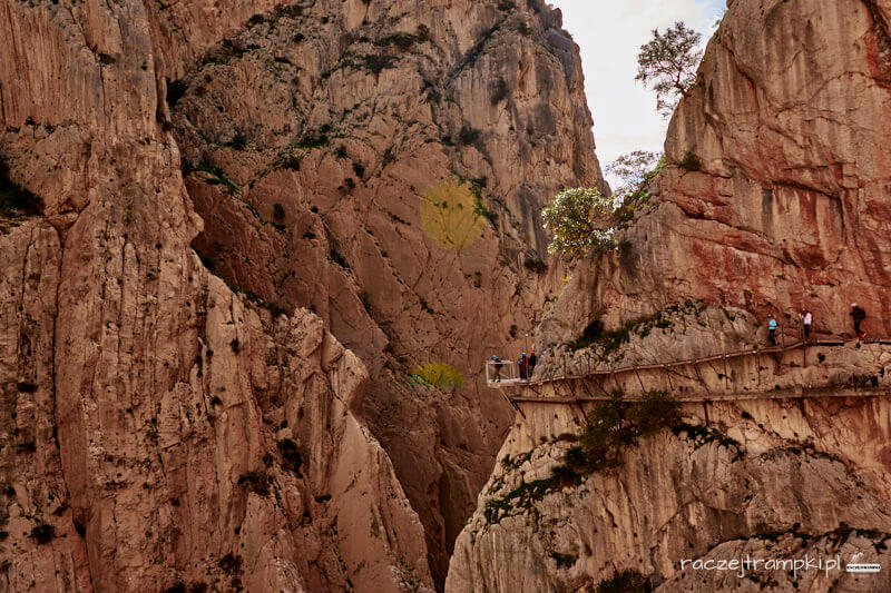 Widok z caminito del rey