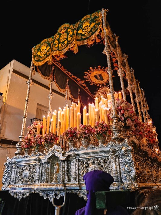 ołtarz na procesji semana santa