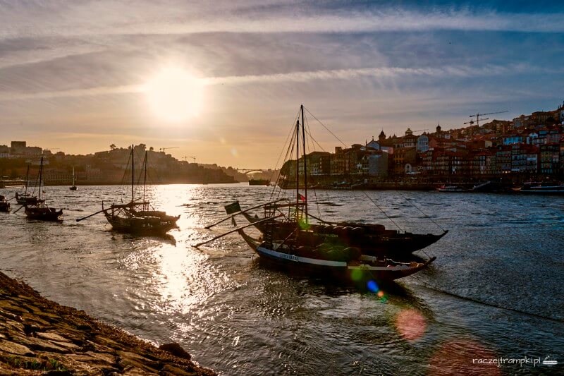 łódki na rzece Douro